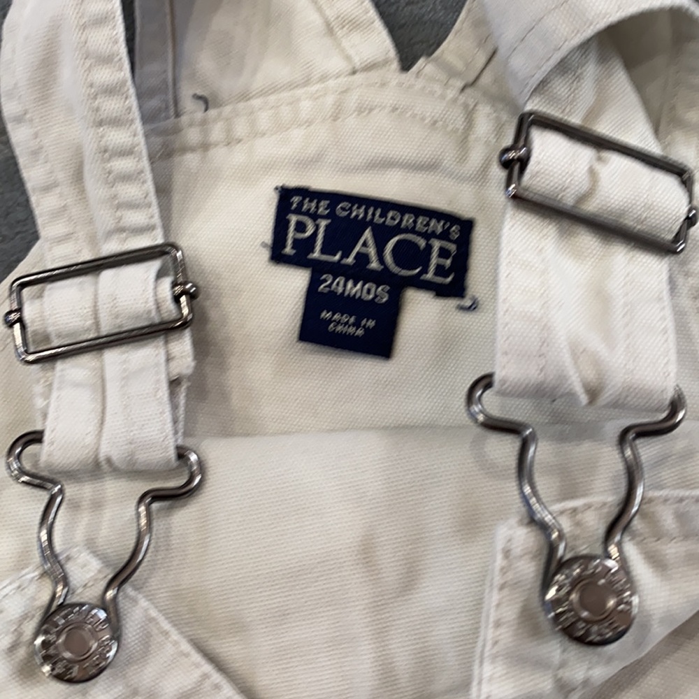 Children’s place Khaki overalls 24T - Picture 8 of 9